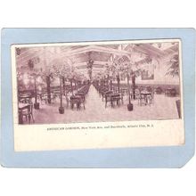 New Jersey Atlantic City American Garden New York Ave & Boardwalk~3062