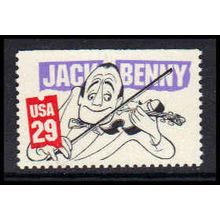 2564 29c Jack Benny Fine MNH BPS Top W5626