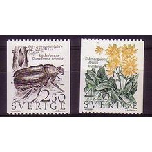 Sweden Threatened Species 2v 1987 MNH SG#1333-1334