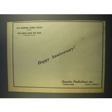 1956 Gomalco Productions Ad - Variety 50th Anniversary