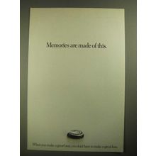1987 Heineken Beer Ad - Memories Are Made of This