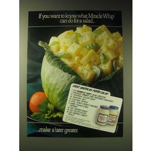 1989 Kraft Miracle Whip Ad - Great American Potato Salad recipe