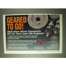 2000 S&S Gear Drive Camshaft Kit Ad - Geared to Go!