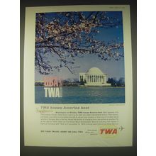 1962 TWA Airline Advertisement