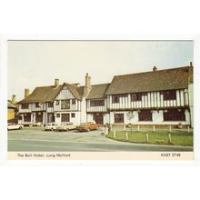 The Bull Hotel Long Melford Postcard Suffolk 5748