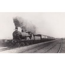 McIntosh Train 4-4-0 No 895 St Rollox Works Glasgow Old Postcard