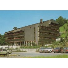Falkenhalde Hotel Cafe Restaurant Baden Baden Germany Postcard