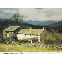 Low Park Farm Heversham Cumbria Womens Institute Postcard