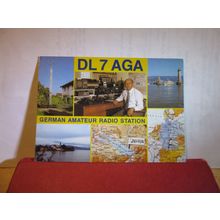 NONNENHORN, GERMANY used QSL card dated 1987 =