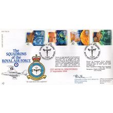Squadrons Of The Royal Air Force Medical Discoveries Flown Hand Signed FDC