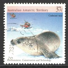 AAT 1988: ENVIRONMENT, CONSERVATION & TECHNOLOGY - 37c SEAL USED (G5)