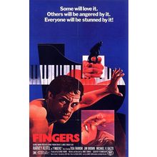 Fingers (1978)_0 Movie Film Poster Canvas iconic design