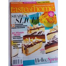 Taste Of Home Magazine 2012 April May good