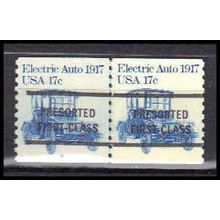 1906a 17c Electric Auto Very Fine MNH Dry Gum CNP+1 Left 6B Gap 1L PA0483
