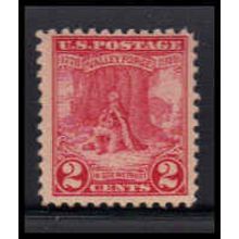 645 2c Valley Forge Barely Clears MNH O1057