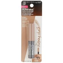 Maybelline Brow Drama Shaping Chalk Powder 100 BLONDE