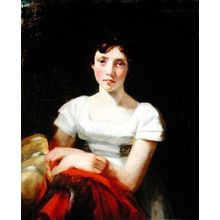 portrait-of-mary-freer-1809 Poster Canvas Movie Film Print A0 A1 A2 A3 A4 A5 A6