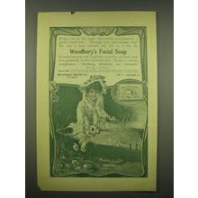 1902 Woodbury's Facial Soap Ad - Proper care at the right time