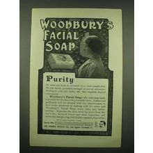 1902 Woodbury's Facial Soap Ad - Purity