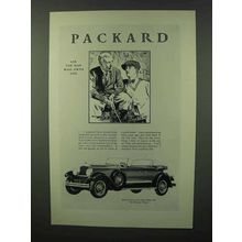 1928 Packard Eight 645 Five-Passenger Phaeton Ad