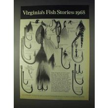 1969 Virginia Tourism Ad - Fish Stories