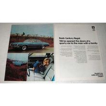 1974 Buick Century Regal Car Ad - Sporty