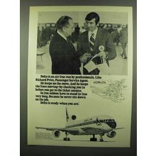 1974 Delta Airlines Ad - Richard Price