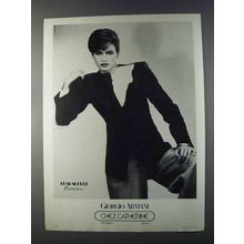 1980 Giorgio Armani Fashion Ad - Chez Catherine