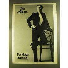 1980 Fiandaca Suite 101 Fashion Ad - This is Couture