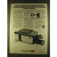 1980 Sharp SF-811 Copier Ad - Copying Needs Change