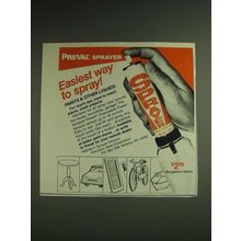 1984 Preval Sprayer Ad - Easiest way to spray
