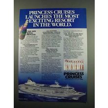1984 Princess Cruises Ad - Most Exciting Resort