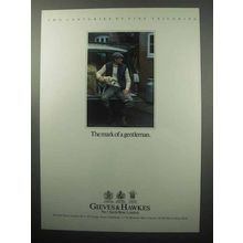 1987 Gieves & Hawkes Fashion Ad - Mark of Gentleman