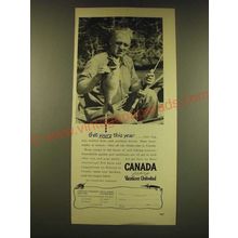 1949 Canada Tourism Ad - Get Yours this year