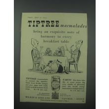 1954 Tiptree Marmalades Ad - Tiptree marmalades bring an exquisite note