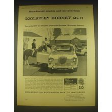 1963 Wolseley Hornet Mk. II Ad - Sure-footed, nimble and so luxurious