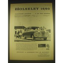 1963 Wolseley 16/60 Car Advertisement - Luxuriously practical car that satisfies