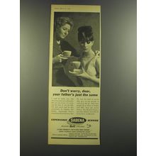 1964 Sabena Airlines Ad - Don't worry, dear, your father's just the same