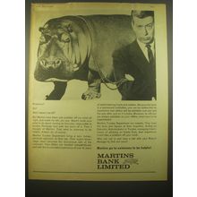 1966 Martins Bank Ad - Problems? Us? Well, haven't we all?