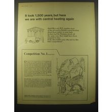1965 Shell-Mex BP Oil Ad - It took 1,500 years