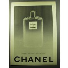 1950 Chanel No. 5 Eau de Cologne Ad - The Most treasured Name in Perfume