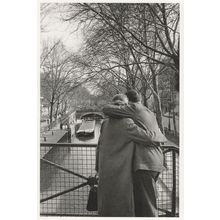 Romance At Le Canal Paris in 1933 Award Photo Postcard