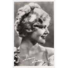 Simone Simon 145 French Vintage Actress Old Real Photo Postcard