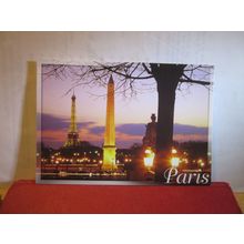 L'OBELISQUE, PARIS, FRANCE used postcard 2003 pm =