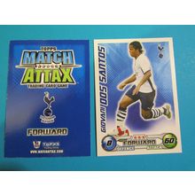 Giovani Dos Santos - Tottenham Hotspur - Match Attax 2008/09 Football Card
