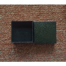 Small square Black glitter gift boxes box approx 5 cm x 5 cm x 2 cm