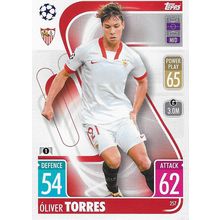 Match Attax UCL/UEL/UECL 2021-22: Sevilla FC, Midfielder - Torres (Óliver)