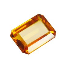 11.70 Ct Natural Mandarin Orange Spessartite Garnet – Emerald Cut Loose Gems