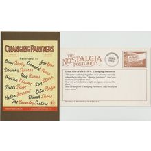 Postcard Sheet Music Cover Design Changing Partners Hits of the 1950's Nostalgia
