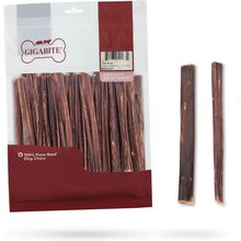 Best Pet Supplies Gigabite 6 Inch Beef Gullet Jerky Sticks (40 Pack) - All Natur